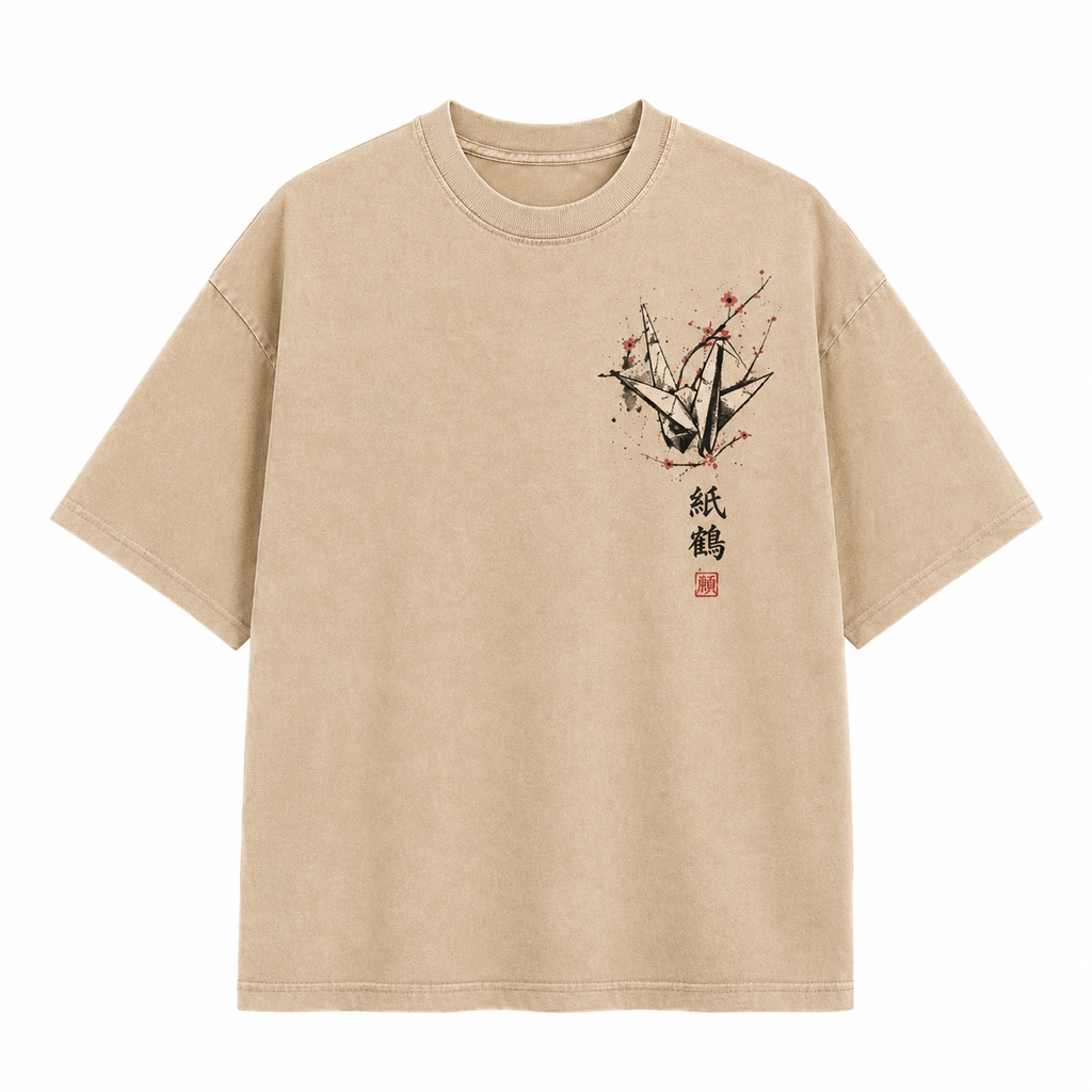 FitAF Origami Crane Streetwear Tee