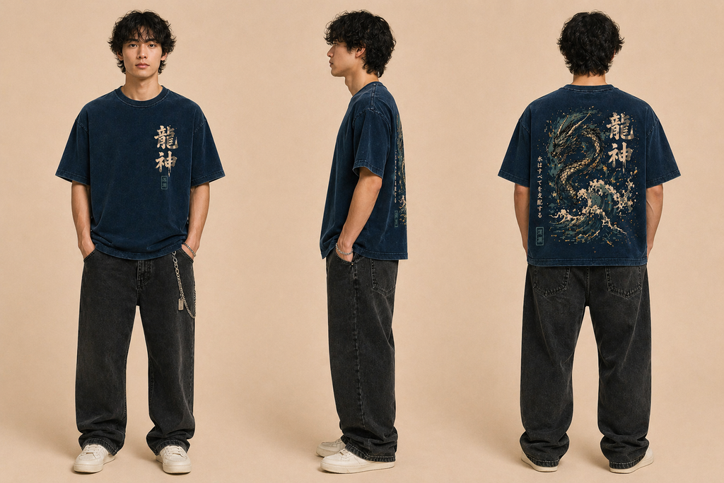 FitAF Dragon Ascend Streetwear Tee