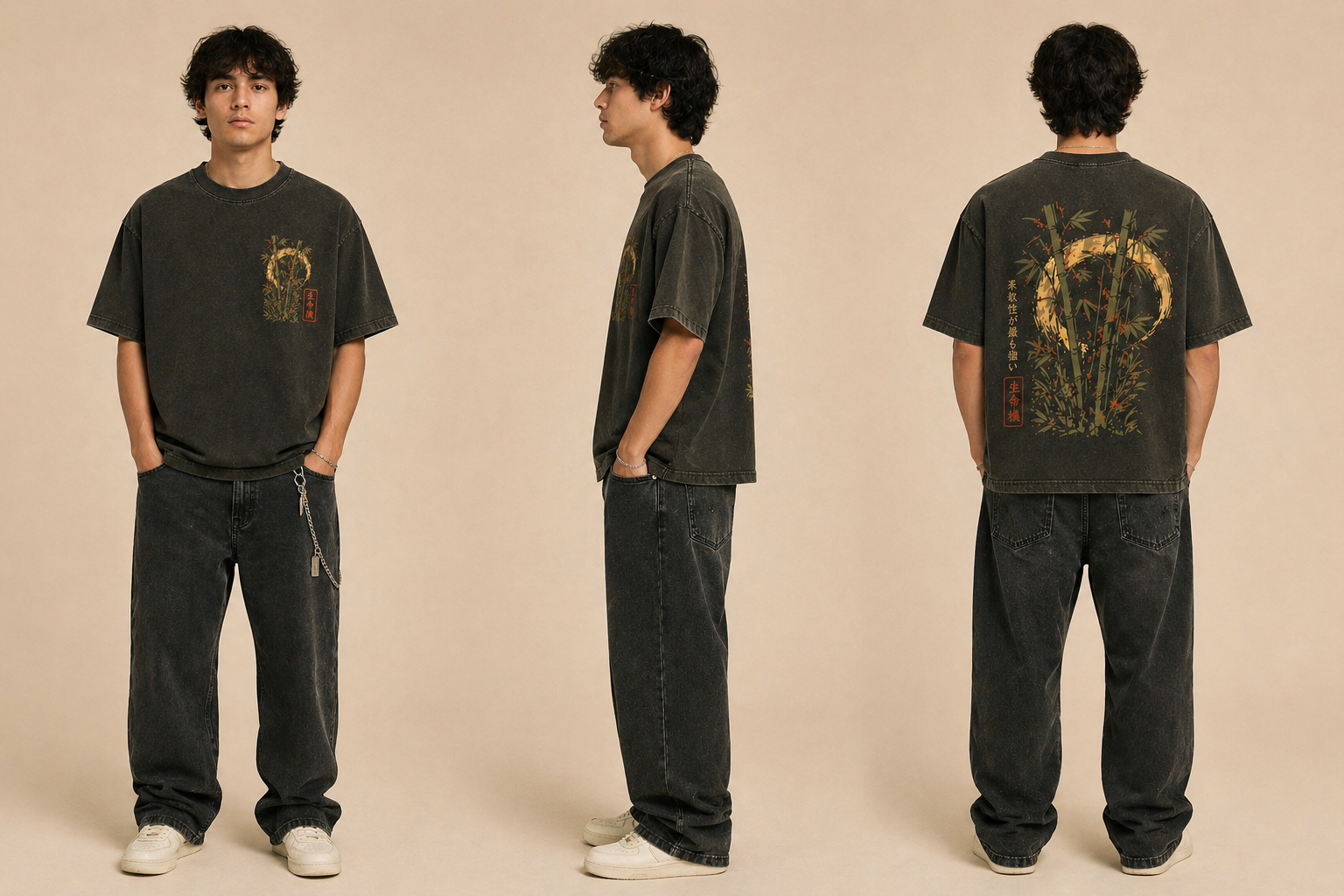 FitAF Zen Bamboo Streetwear Tee