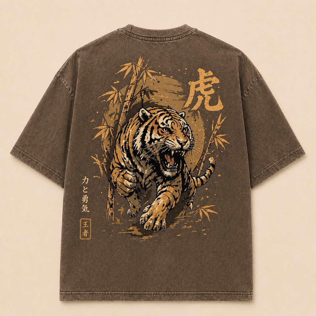 FitAF Iron Tiger Streetwear Tee
